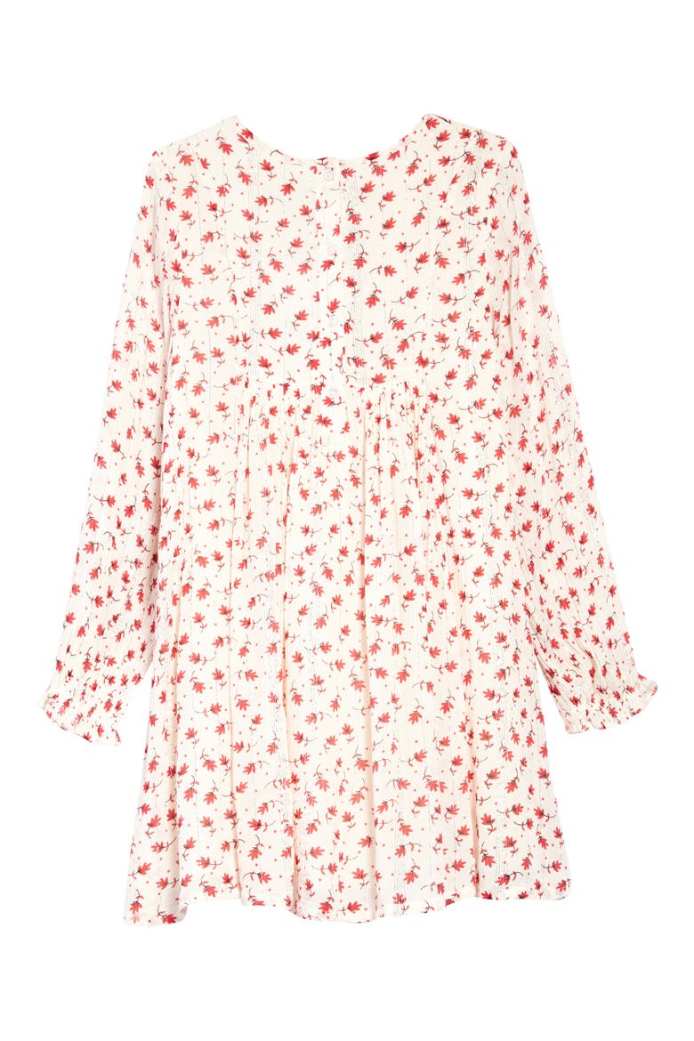 Kids' Print Long Sleeve Dress, Alternate, color, PRINT