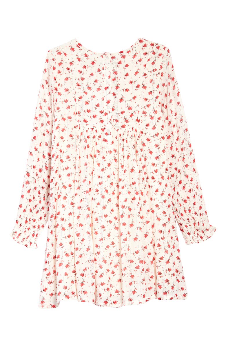 Peek Aren't You Curious Kids' Print Long Sleeve Dress, Alternate, color,