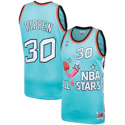 Men's Mitchell & Ness Scottie Pippen Teal Eastern Conference Hardwood Classics 1996 NBA All-Star Game Swingman Jersey