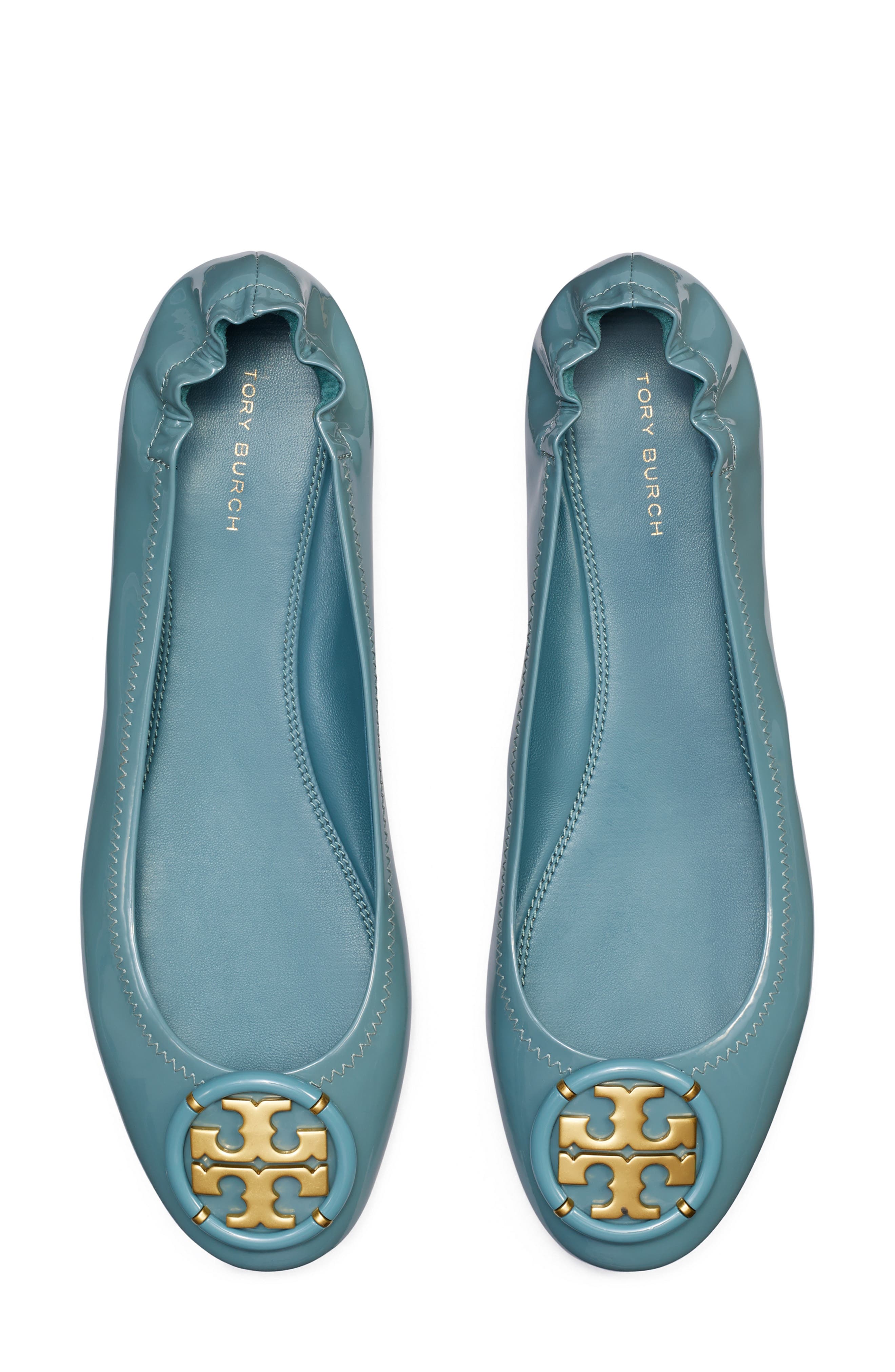 Multi Logo Ballet Flat, Alternate, color, NEW ARCTIC