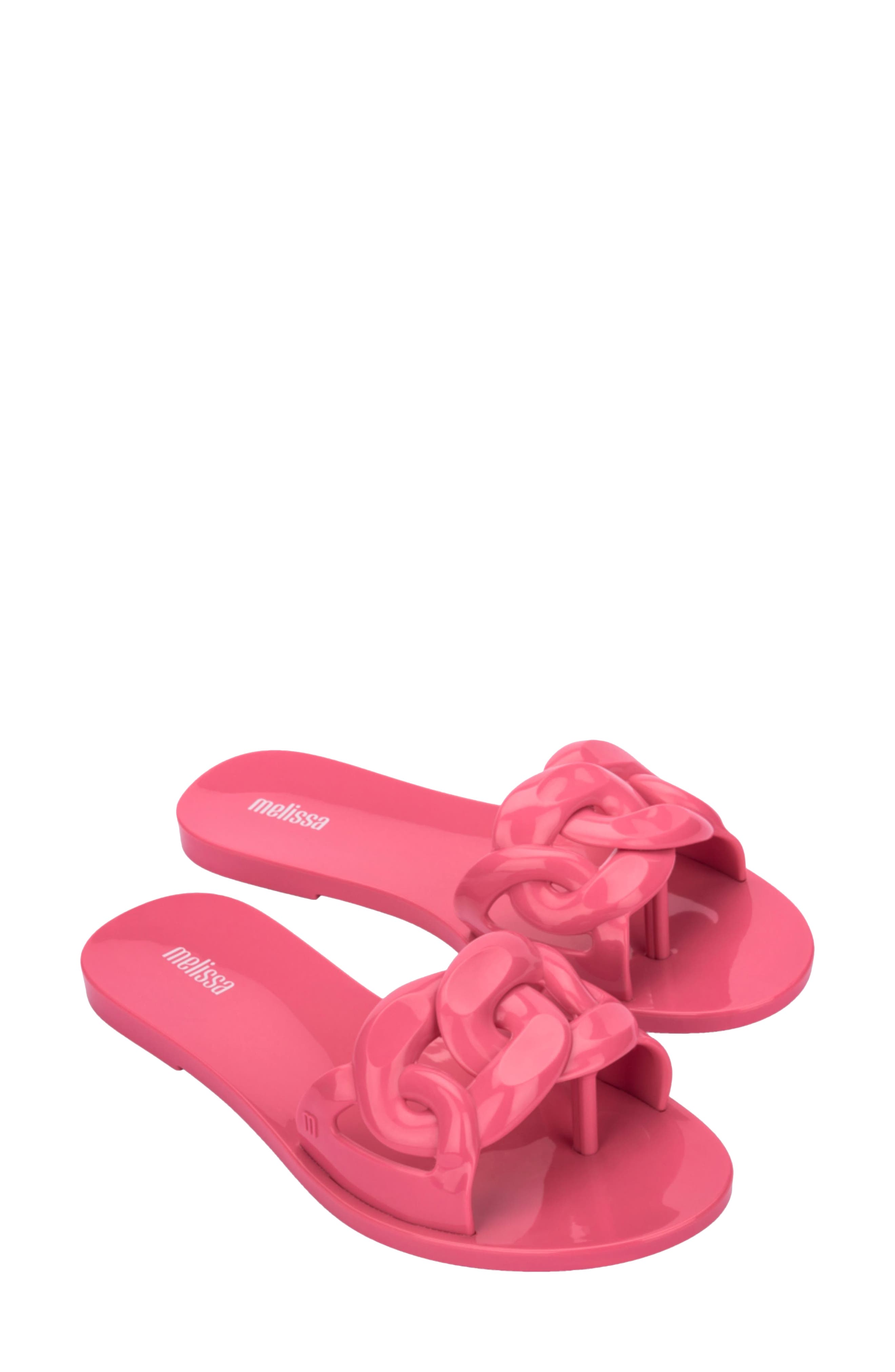 Jelly Chain Sandal, Main, color, PINK