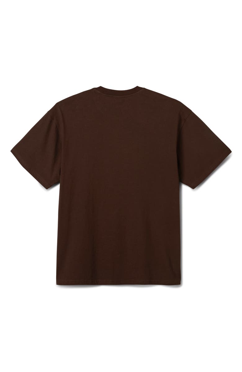 Maui & Sons Full Circle Cotton Graphic T-Shirt, Alternate, color, Brown