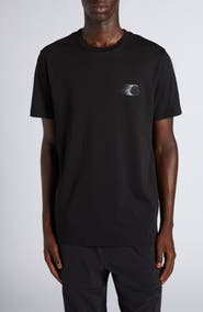 Moncler Logo Patch Cotton T-Shirt