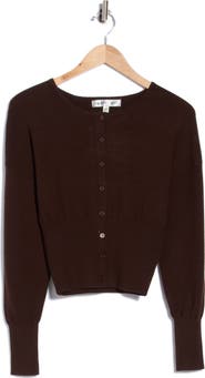 Madden Girl Ribbed Knit Cardigan
