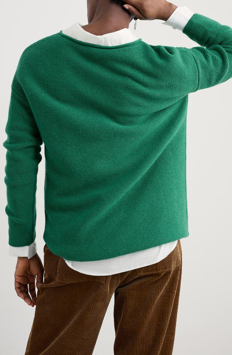 Seasalt Cornwall Fruity II Merino Wool Blend Sweater, Alternate, color, Knit Melange Glade