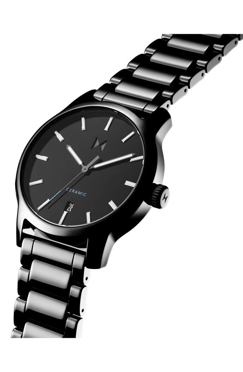 MVMT Classic II Ceramic Bracelet Watch, 44mm, Alternate, color, 