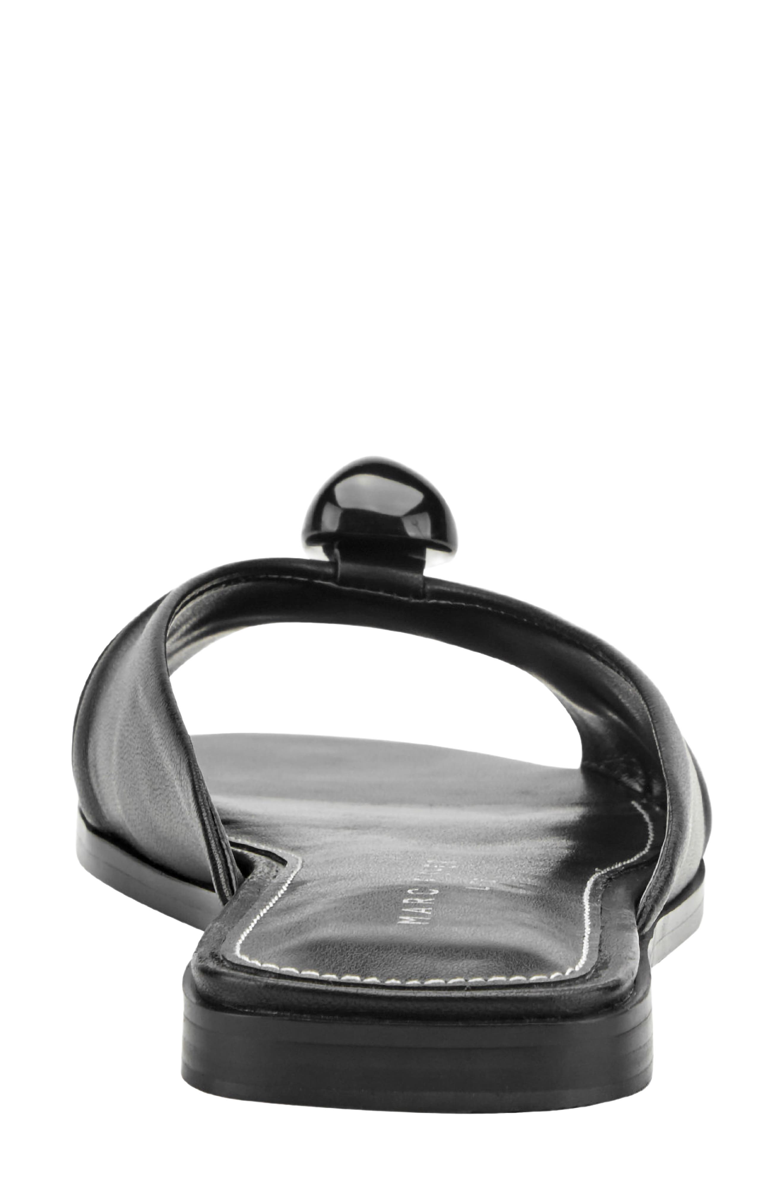 Marc Fisher LTD Dalani Slide Sandal, Alternate, color, Black