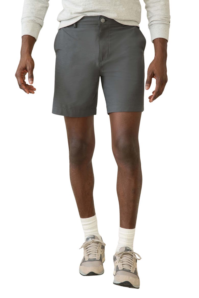 All Day 7-Inch Water Repellent Shorts, Main, color, MOUNTAIN COAL