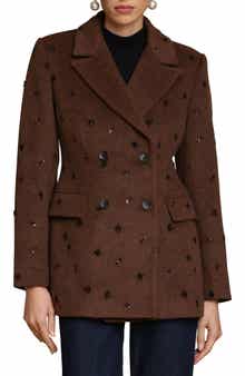 Avec Les Filles Hourglass Beaded Jacket