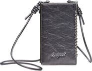 Desigual Metallic Faux Leather Crossbody Bag