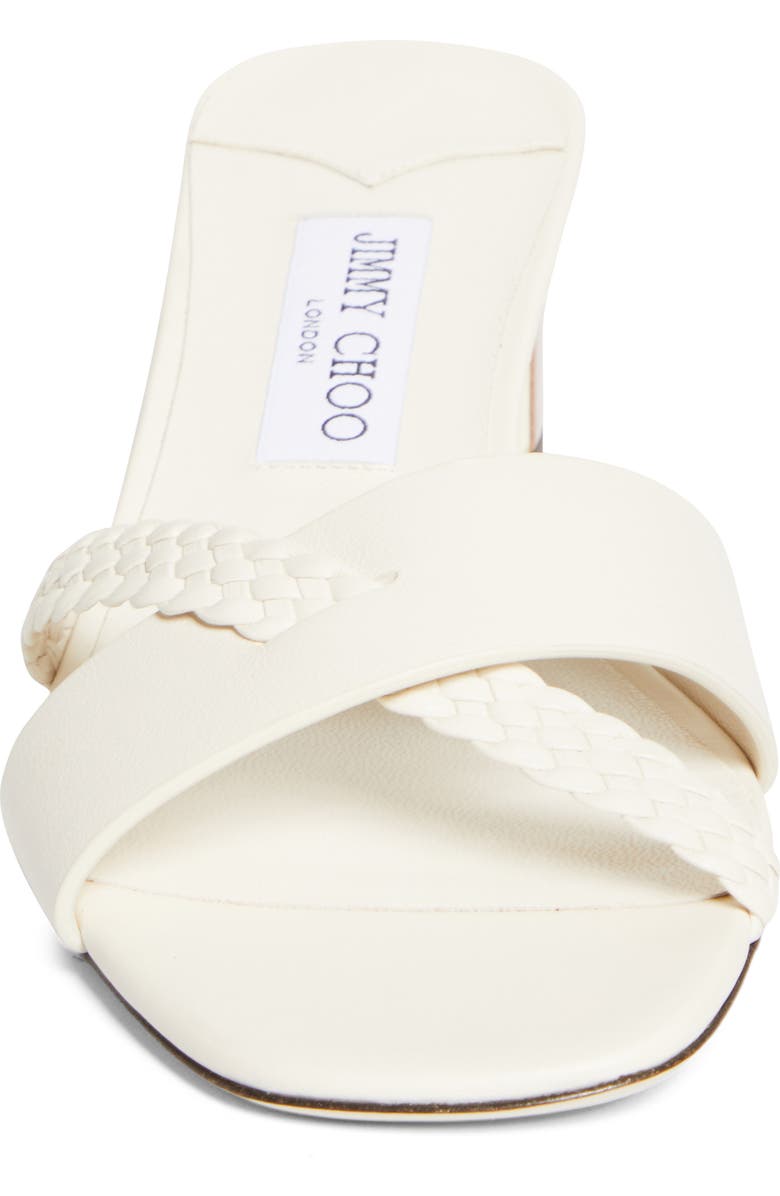 Jimmy Choo Rori Slide Sandal, Alternate, color, Latte/ Toasty