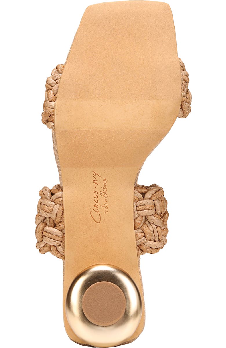 Circus NY by Sam Edelman Clover Woven Strap Sandal, Alternate, color, Light Golden Caramel/ Honey