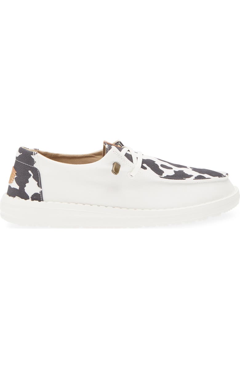 Hey Dude Wendy Animal Print Slip-On Moc Toe Shoe, Alternate, color,
