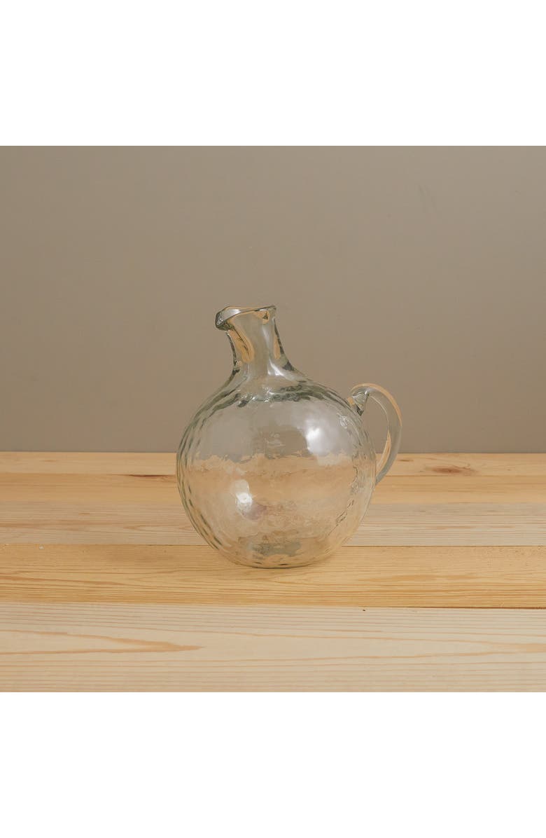 Be Home Pebble Glass Globe Pitcher, Alternate, color, Clear