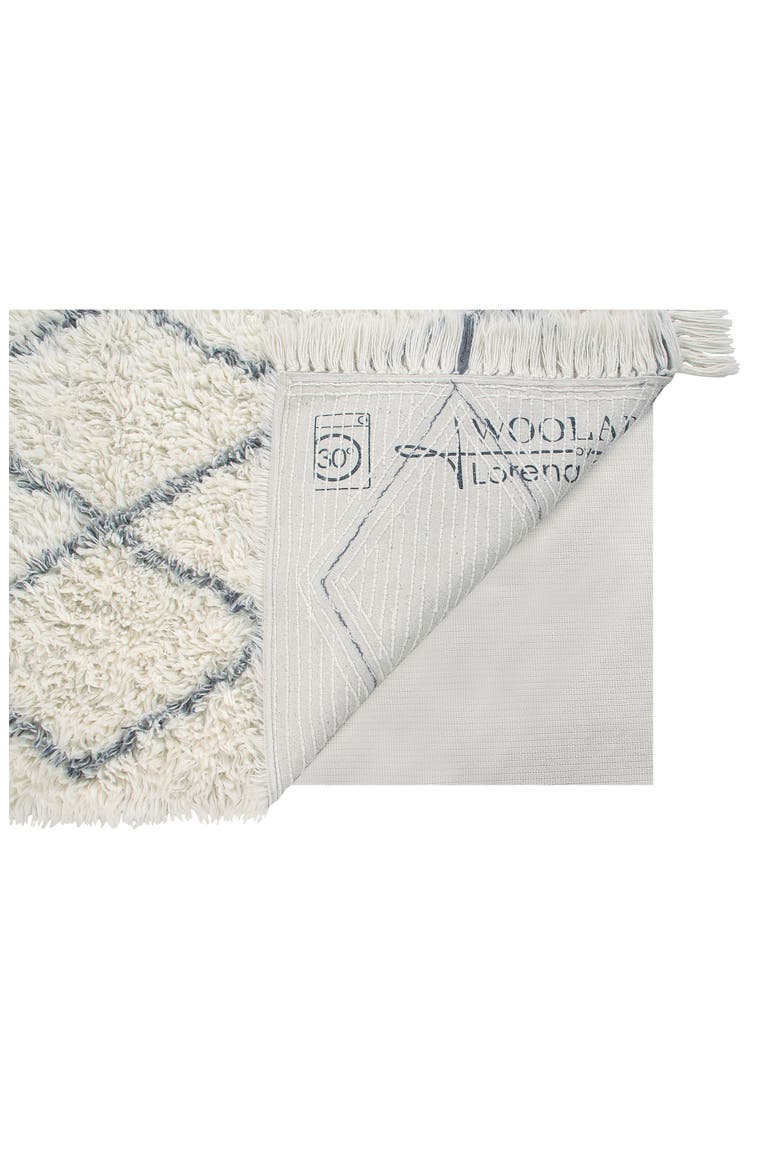 Berber Washable Wool Rug, Alternate, color, NATURAL CHARCOAL