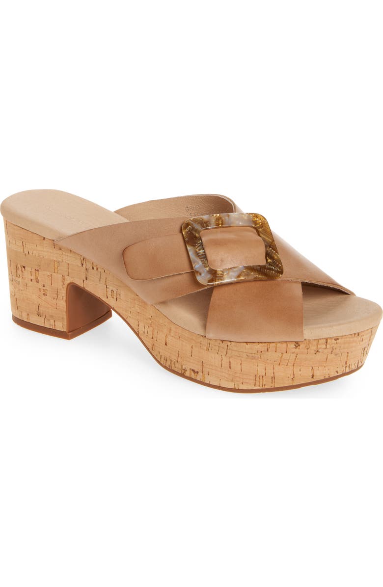 Chocolat Blu Grita Platform Sandal, Main, color, Sand Leather