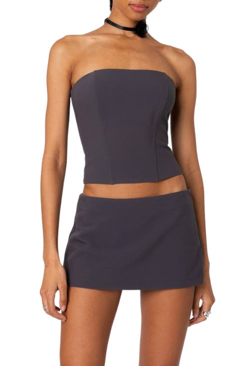 Piper Strapless Crop Corset