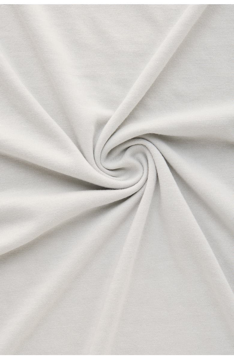 Wolf Vs. Goat (WvG) Light Weight Short Sleeve Roll Neck T-Shirt, Alternate, color, Lunar Rock