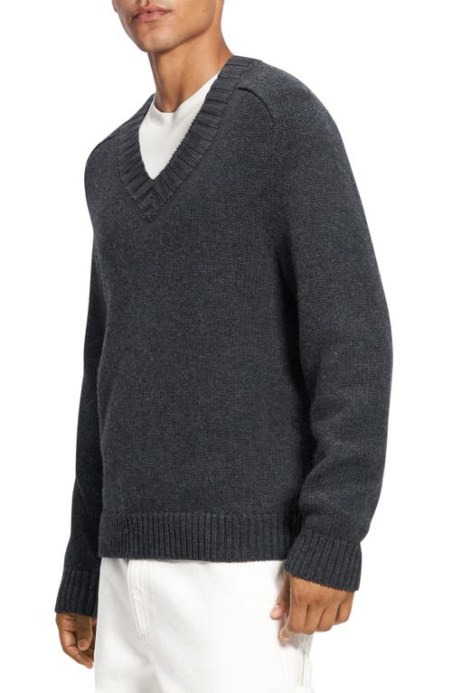 Shop Theory Heavy Wool Sweater In Pestle Melange