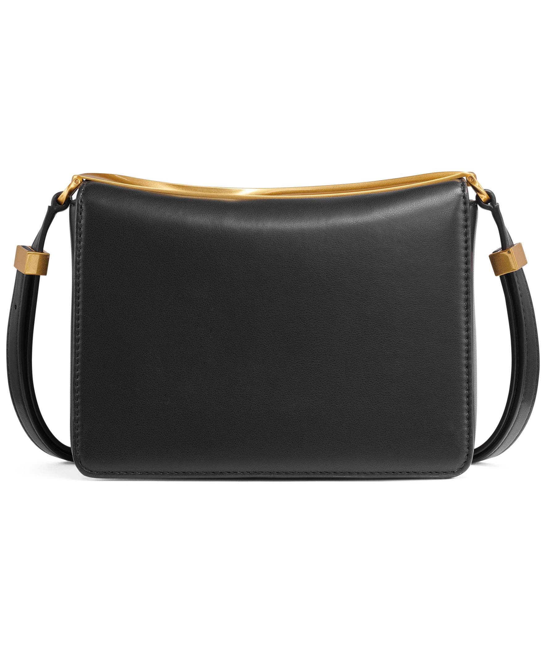 Donna Karan New York Jericho Convertible Shoulder, Alternate, color, Blk/Gold