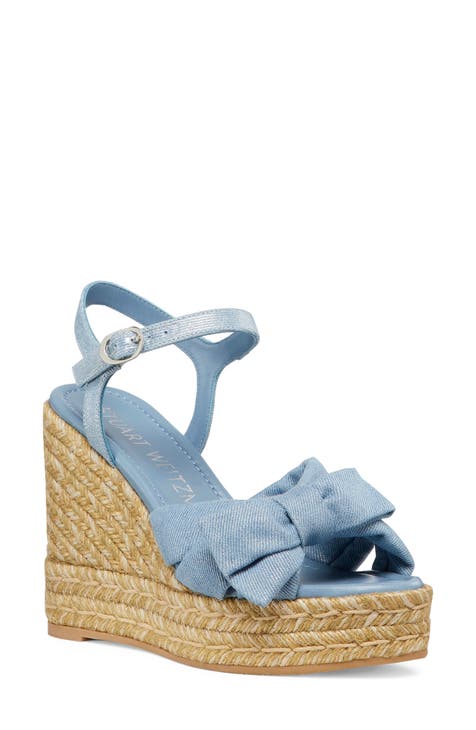 Women s Blue Wedge Sandals Nordstrom