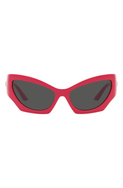 60mm Cat Eye Sunglasses