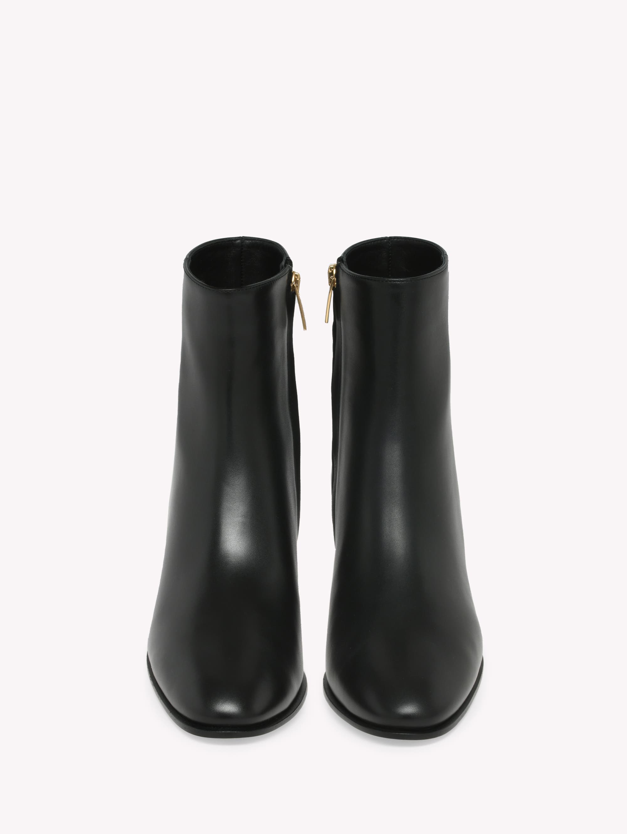 Gianvito Rossi Spencer Bootie, Alternate, color, Black Calf