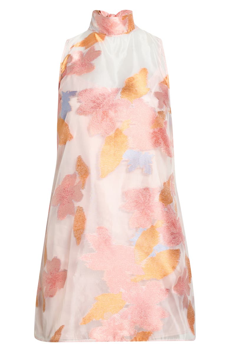 STAUD Albee Floral Mini Dress, Main, color, Spring Day