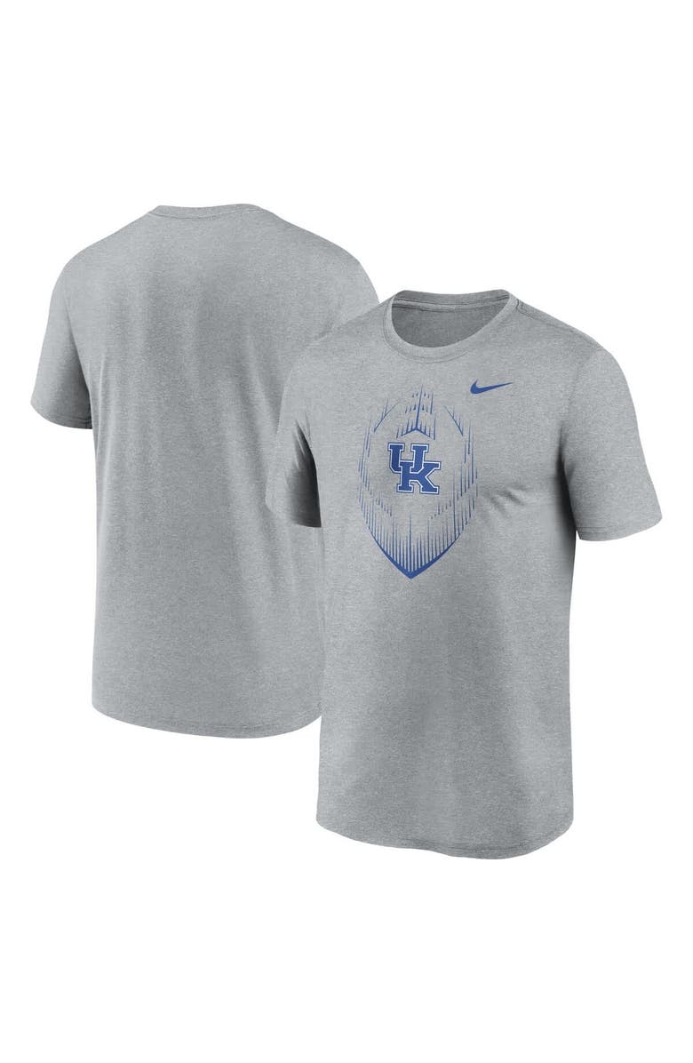 Nike Men's Nike Heather Gray Kentucky Wildcats Primetime Legend Icon Performance T-Shirt, Alternate, color, Heather Gray