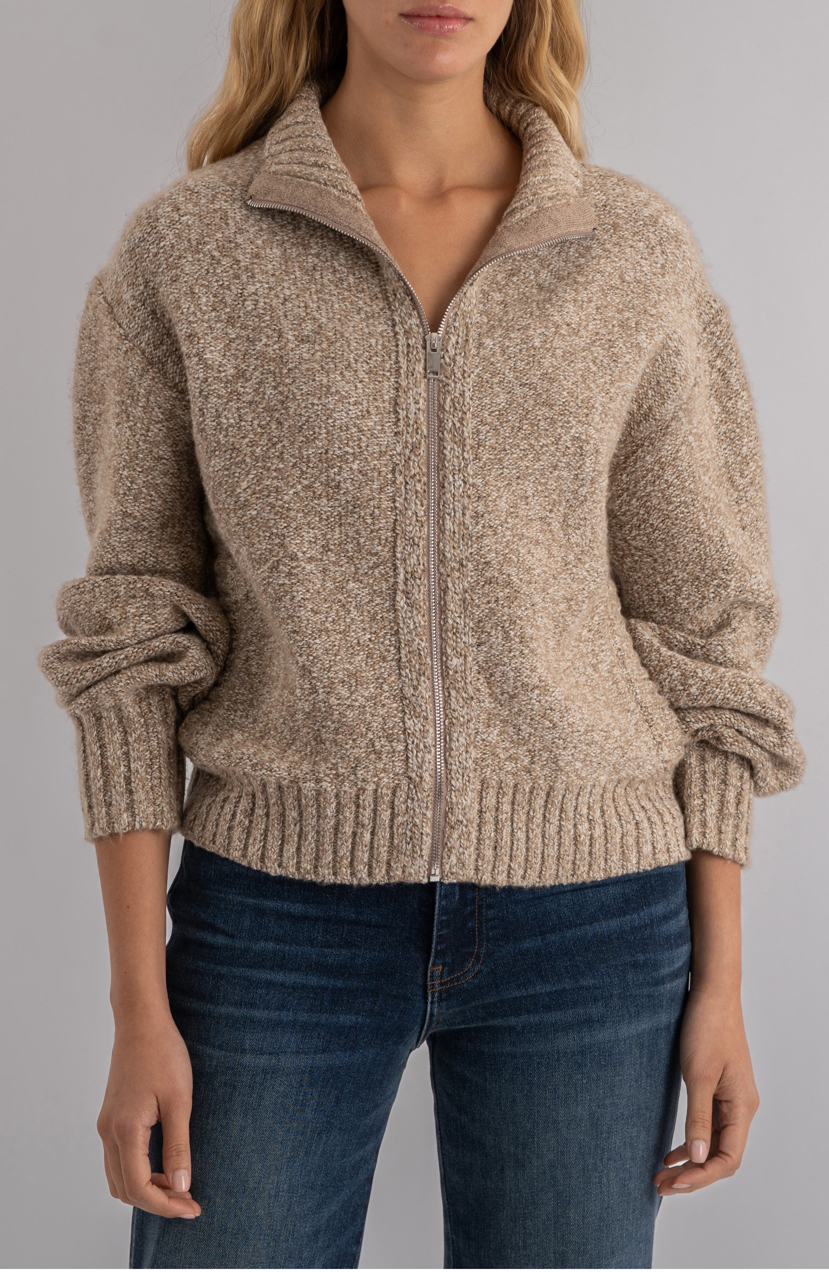 Coryn Front Zip Sweater