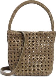 Madewell The Handwoven Cane Mini Bag