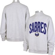 '47 Women's '47 Heather Gray Buffalo Sabres Subtle Muse Sweatshirt