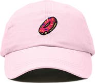 Dalix Donut Embroidered Adjustable Cap