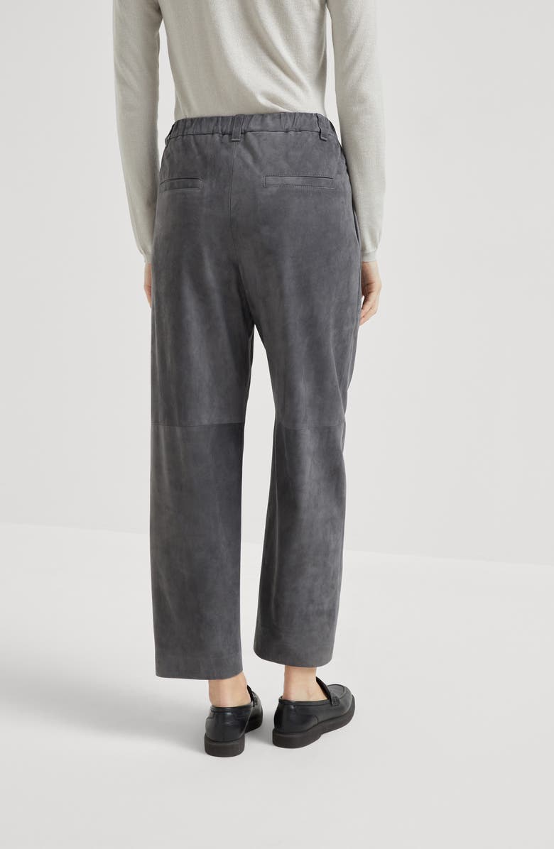 Brunello Cucinelli Baggy Crop trousers, Alternate, color, 