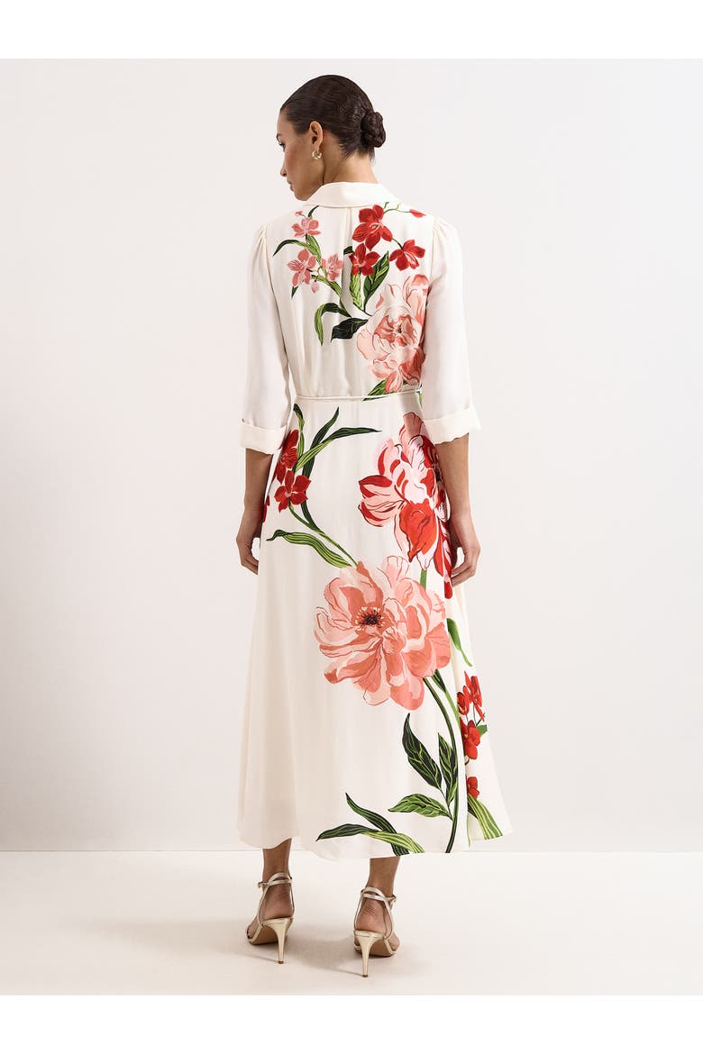Anabella Shirt Dress, Alternate, color, Ivory