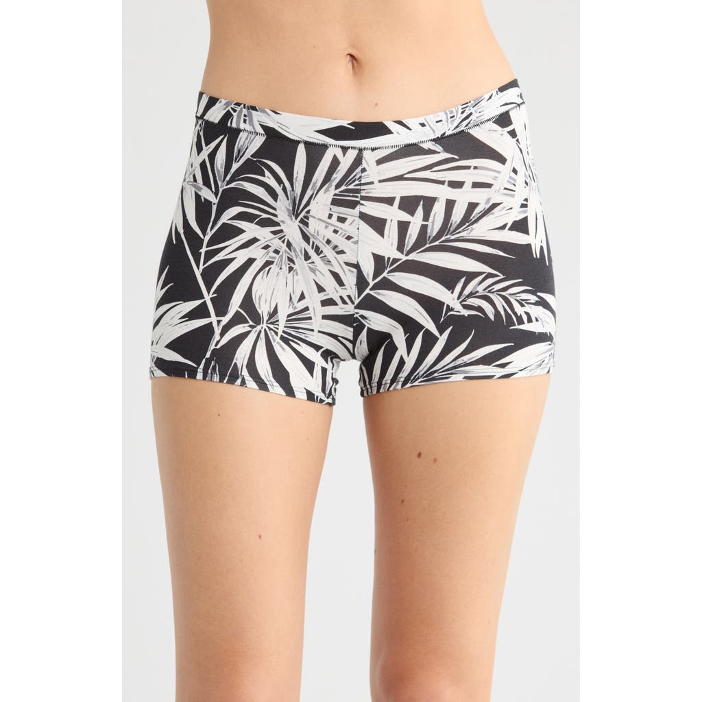 Meundies Feelfree Boyshorts In Black