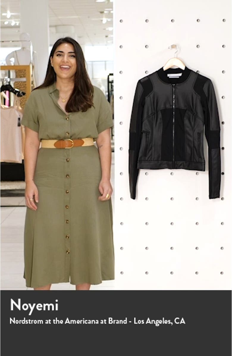 Run Moto Water Resistant Bomber Jacket, sales video thumbnail