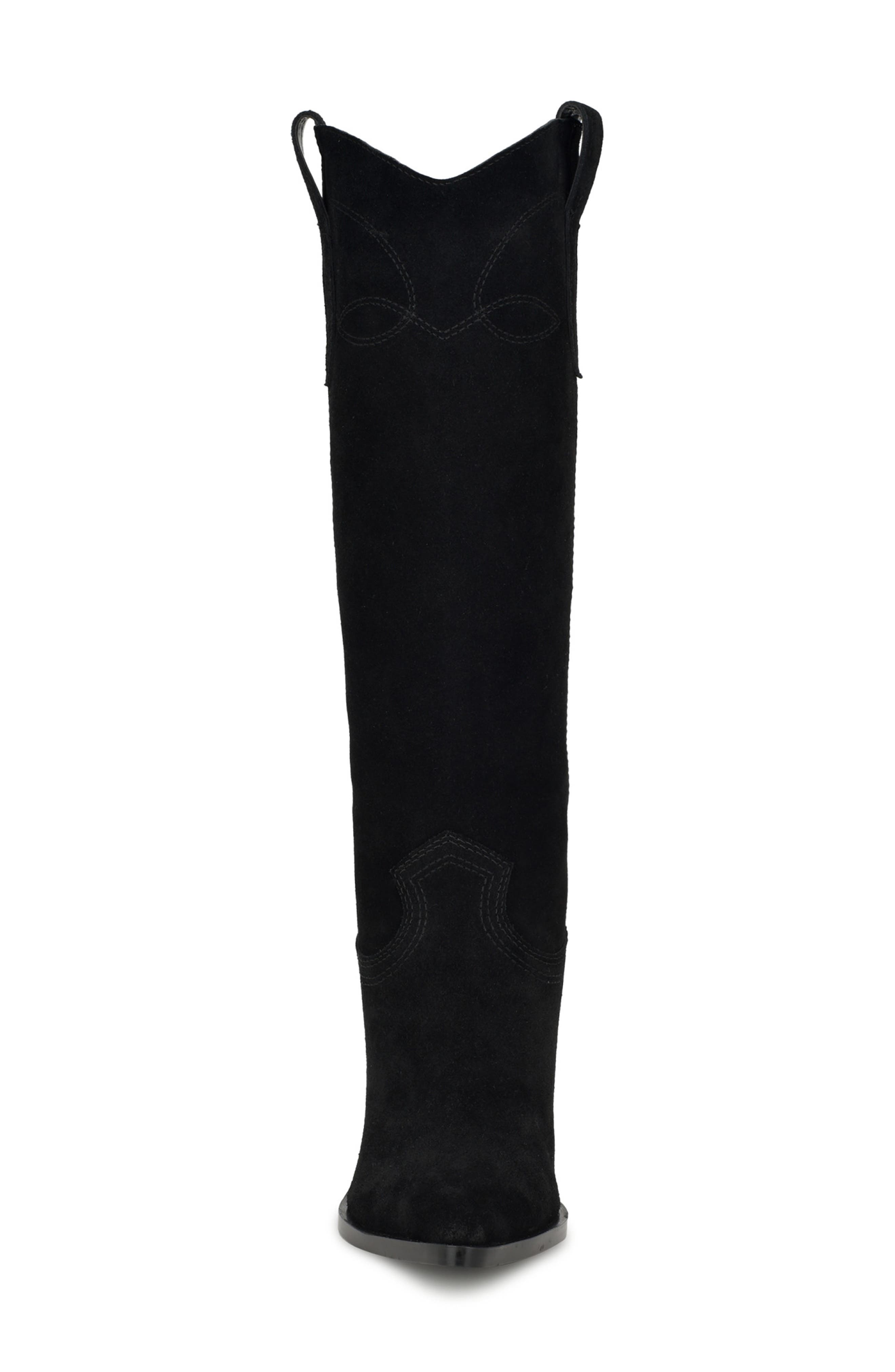 Nine West Smash Knee High Boot, Alternate, color, Black