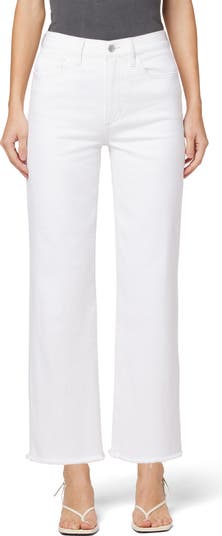 High Rise Wide Leg Crop Jeans