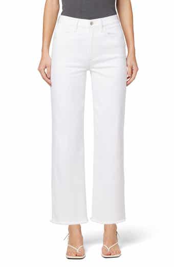 Joe's High Rise Wide Leg Crop Jeans