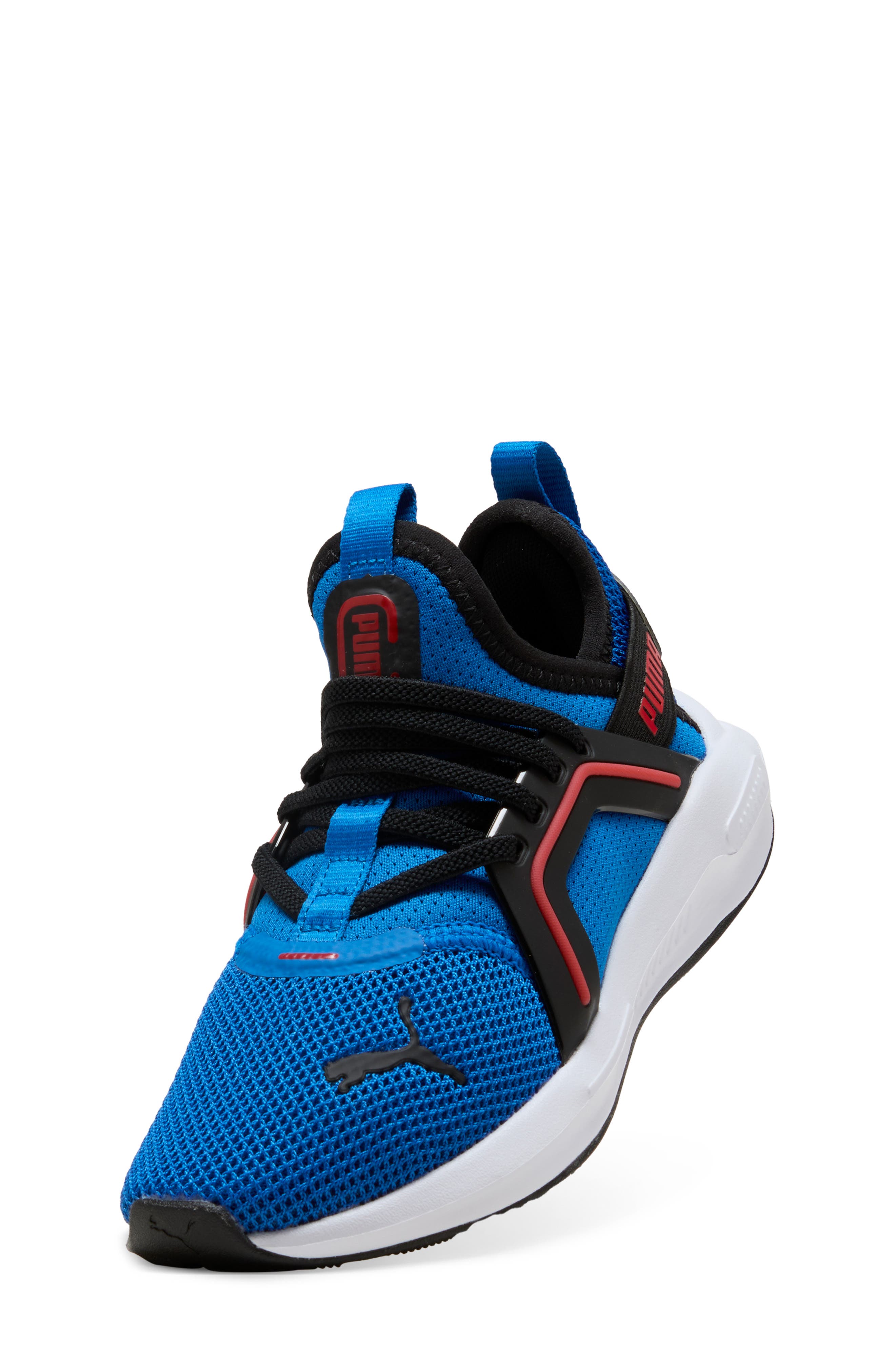 PUMA Kids' Softride Enzo 5 Sneaker, Alternate, color, Puma Team Royal/ Black/ Red