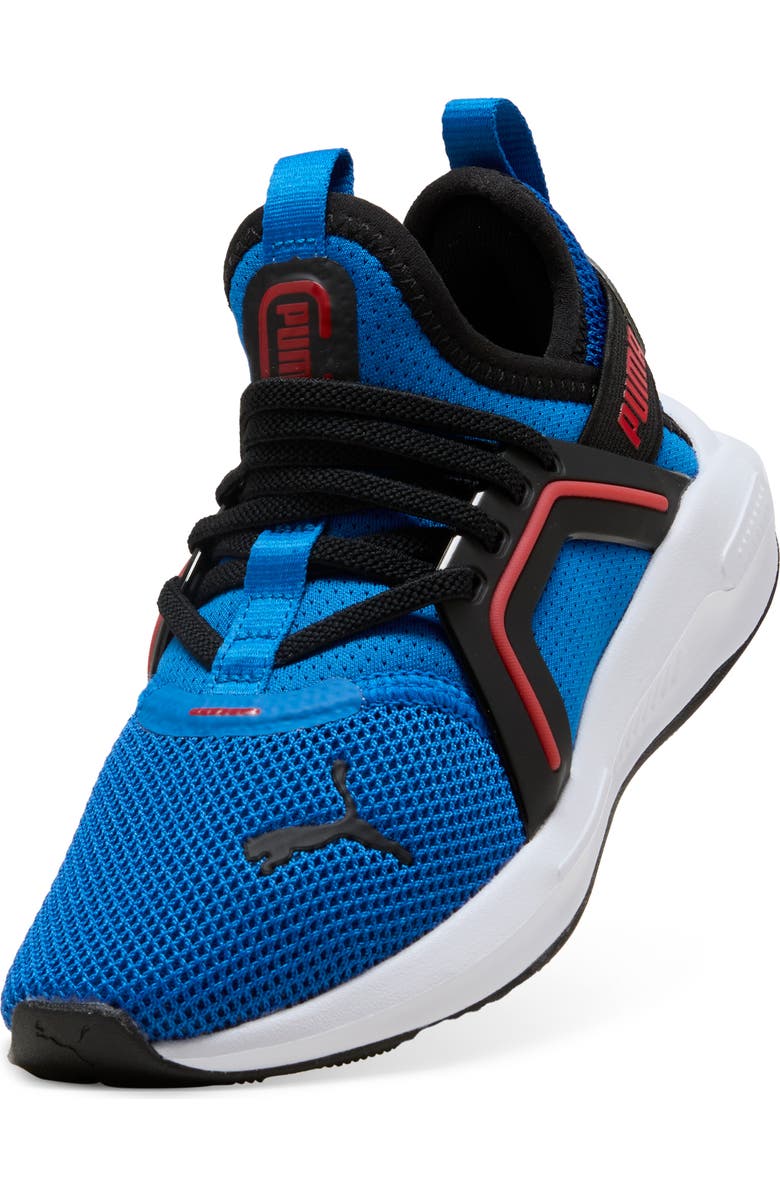 PUMA Kids' Softride Enzo 5 Sneaker, Alternate, color, Puma Team Royal/ Black/ Red
