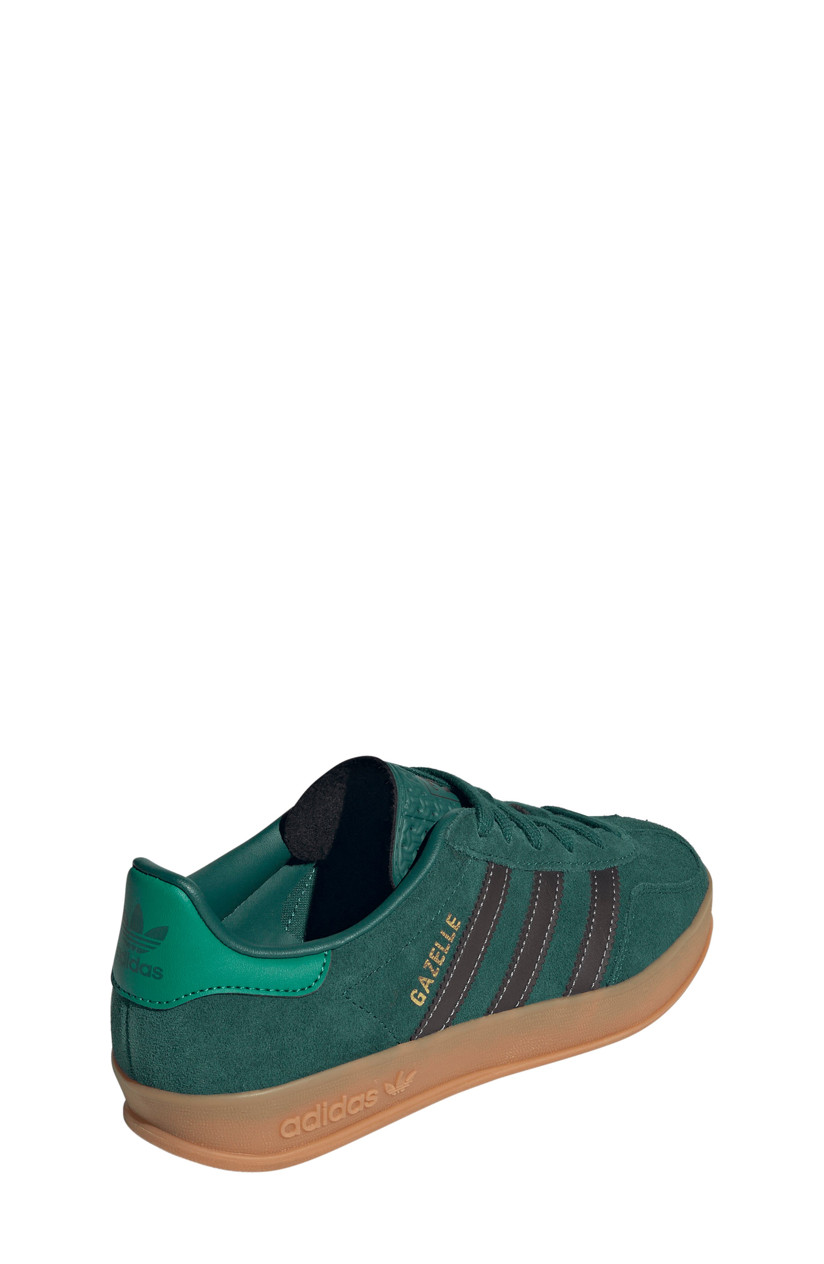 adidas Kids' Gazelle Bold Sneaker, Alternate, color, Bold Green
