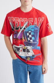 ICECREAM Racing Graphic T-Shirt