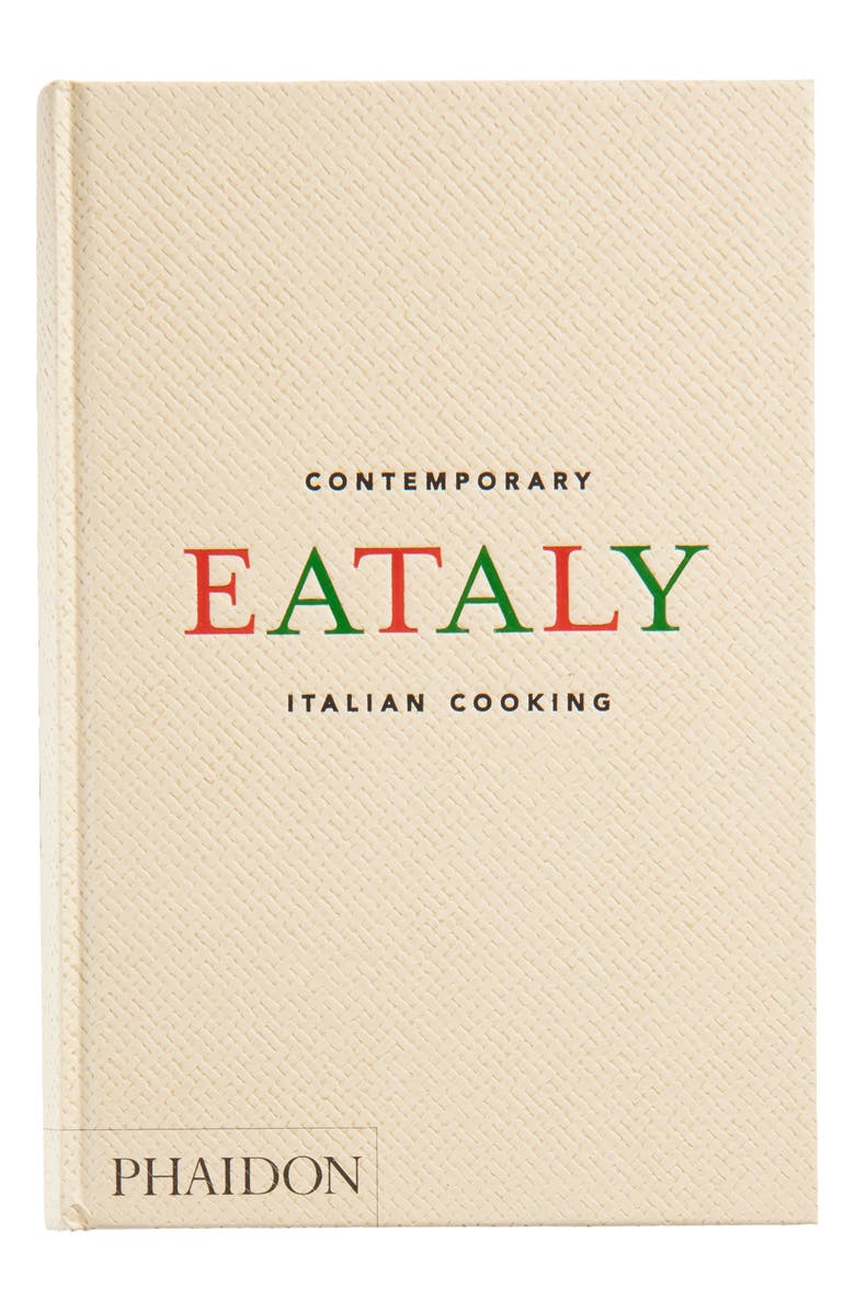 Phaidon Press 'Eataly: Contemporary Italian Cooking' Cookbook, Main, color, Beige