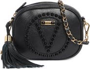 Valentino Nina Rock Leather Crossbody Bag