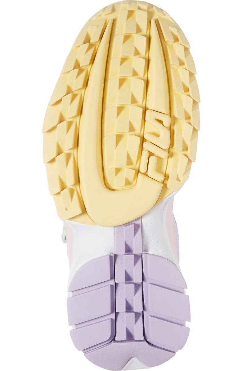 FILA Disruptor 3 Colorblock Zip Sneaker, Alternate, color,