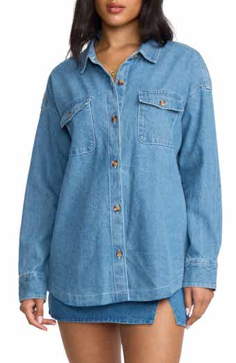 Billabong Fadeaway Denim Shacket