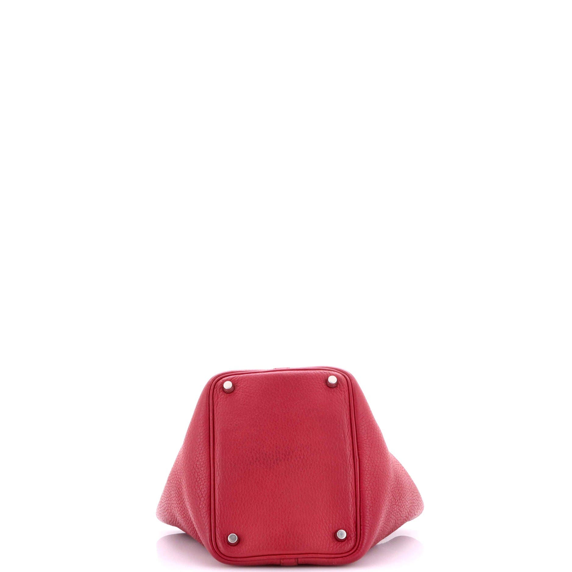 Pre-Owned Hermes Picotin Bag Clemence PM, Alternate, color, Rubis