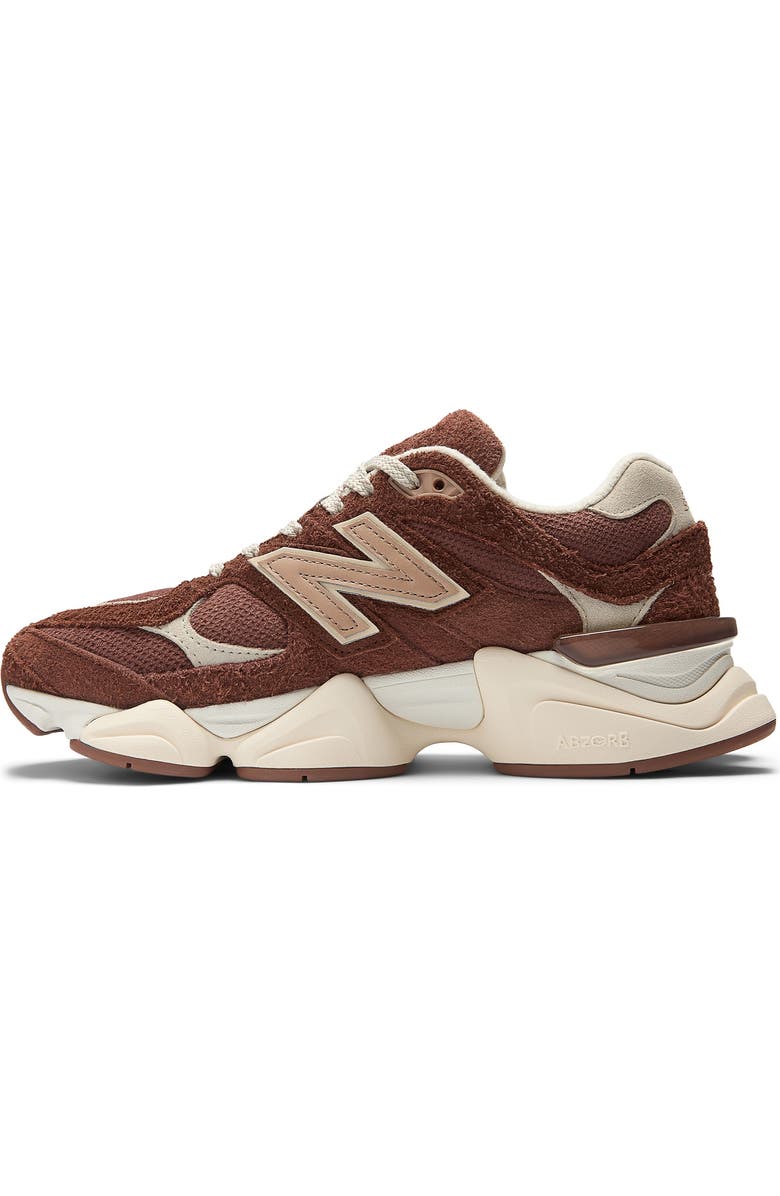 New Balance Gender Inclusive 9060 Sneaker, Alternate, color, Rich Oak/ Timberwolf